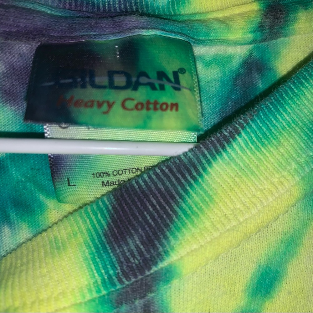 Curaçao tiedye shirt with gecko - Picture 2 of 4